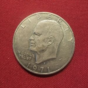 1971 Eisenhower Dollar Coin